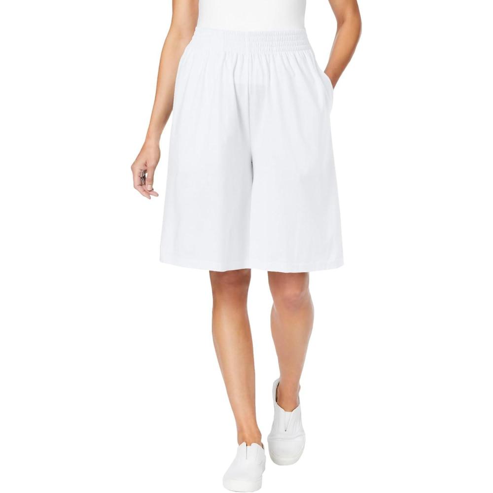 imageWoman Within Plus Size Split SkirtWhite