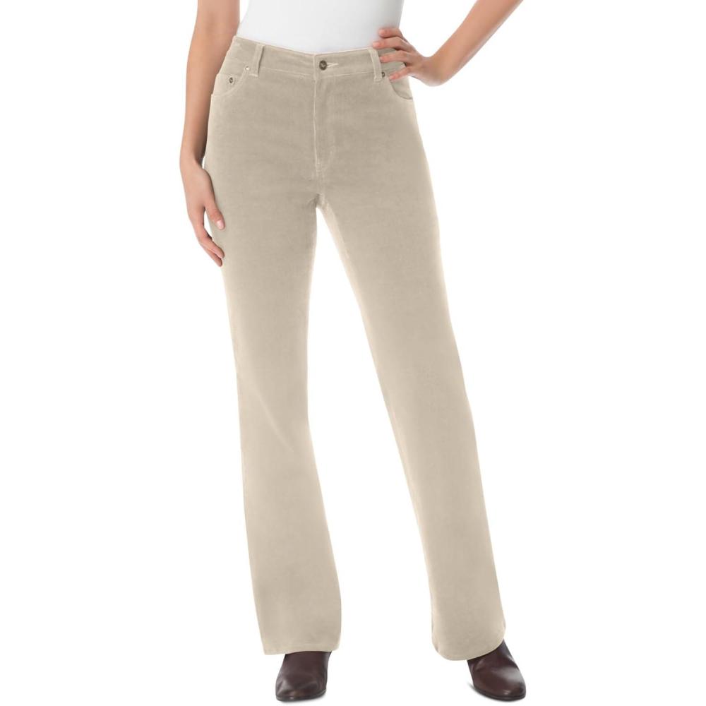 imageWoman Within Plus Size Stretch Corduroy Bootcut PantPine