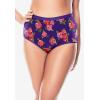 Comfort Choice Plus Size Full Coverage Cotton Brief 10-Pack(Chevron Floral Pack)