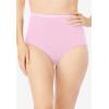 Comfort Choice Plus Size Full Coverage Cotton Brief 10-Pack(Pastel Pack)