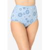 Comfort Choice Plus Size Full Coverage Cotton Brief 10-Pack(Snowflake Pack)
