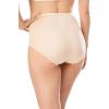 Comfort Choice Plus Size Full Coverage Nylon Brief 10-Pack(Bright Pack)