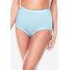Comfort Choice Plus Size Full Coverage Nylon Brief 5-Pack(Pastel Pack)