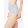 Comfort Choice Plus Size Full Coverage Nylon Brief 5-Pack(Pastel Pack)