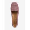 Comfortview Women’s The Bethany Slip On Flat (Wide Widths Available)(Burgundy Metallic)