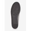 Comfortview Women’s Wide Width The June Flat(Gunmetal)