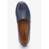 Comfortview Women’s Wide Width The June Flat(Navy)