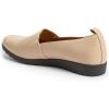 Comfortview Women’s Wide Width The June Flat(Nude)