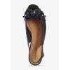Comfortview Women’s Wide Width The Rider Slingback(Black)