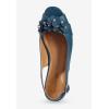 Comfortview Women’s Wide Width The Rider Slingback(Midnight Teal)