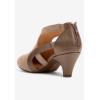 Comfortview Women’s Wide Width The Sage Pump(Dark Taupe)