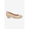 Comfortview Women’s Wide Width The Vida Pump(Bone)