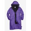 TOTES Women’s Plus Size Mid-Length Raincoat(Storm Blue)