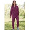 Woman Within Plus Size 2-Piece Fleece Sweatshirt Set(Radiant Purple)