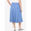 Woman Within Plus Size 7-Day Knit A-Line Skirt(French Blue)