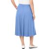 Woman Within Plus Size 7-Day Knit A-Line Skirt(Heather Charcoal)