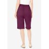 Woman Within Plus Size 7-Day Knit Bermuda Shorts(Deep Claret)