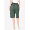 Woman Within Plus Size 7-Day Knit Bermuda Shorts(Pine)
