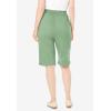 Woman Within Plus Size 7-Day Knit Bermuda Shorts(Sage)