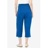 Woman Within Plus Size 7-Day Knit Capri(Deep Cobalt)