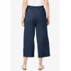 Woman Within Plus Size 7-Day Knit Culotte(Navy)