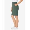 Woman Within Plus Size 7-Day Knit Short(Pine)