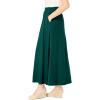 Woman Within Plus Size 7-Day Maxi Skirt(Emerald Green)