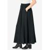 Woman Within Plus Size 7-Day Maxi Skirt(Heather Charcoal)