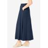 Woman Within Plus Size 7-Day Maxi Skirt(Navy)