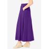 Woman Within Plus Size 7-Day Maxi Skirt(Radiant Purple)