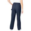 Woman Within Plus Size Back-Elastic All-Cotton Denim Carpenter Jeans(Navy)