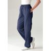 Woman Within Plus Size Better Fleece Cargo Sweatpant (Petite & Tall Available)(Deep Teal)