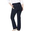 Woman Within Plus Size Bootcut Stretch Comfort Denim Five-Pocket Jeans(Dark Sanded Wash)
