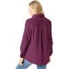 Woman Within Plus Size Corduroy Shirt(Deep Claret)
