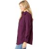 Woman Within Plus Size Corduroy Shirt(Deep Claret)