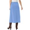 Woman Within Plus Size Corduroy Skirt(French Blue)