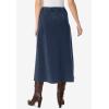Woman Within Plus Size Corduroy Skirt(Navy)
