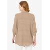 Woman Within Plus Size Cotton Gauze Bigshirt(New Khaki)