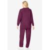 Woman Within Plus Size Fleece Sweatshirt Set(Deep Claret)