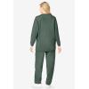 Woman Within Plus Size Fleece Sweatshirt Set(Pine)