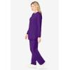 Woman Within Plus Size Fleece Sweatshirt Set(Radiant Purple)