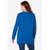 Woman Within Plus Size Fleece Sweatshirt(Bright Cobalt)