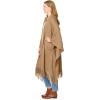 Woman Within Plus Size Fringed Cape(Classic Soft Camel)