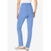 Woman Within Plus Size Knit Pull-On Elastic-Waist Pants(French Blue)