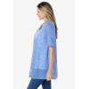 Woman Within Plus Size Lightweight Open Front Cardigan(French Blue)