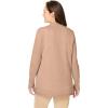 Woman Within Plus Size Long-Sleeve Pointelle Cardigan(New Khaki)
