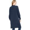 Woman Within Plus Size Perfect Cotton Duster(Navy)