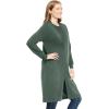 Woman Within Plus Size Perfect Cotton Duster(Pine)