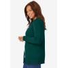 Woman Within Plus Size Perfect Long-Sleeve Cardigan(Emerald Green)
