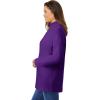 Woman Within Plus Size Perfect Long-Sleeve Turtleneck Tee (Petite Available)(Radiant Purple)